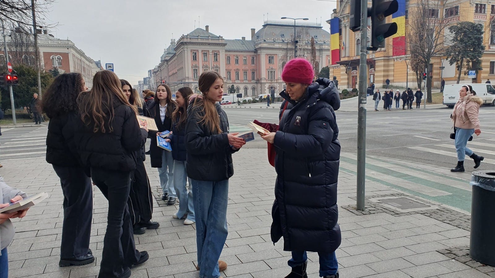 Gestul făcut de elevii celei mai vechi școli românești din Cluj Napoca